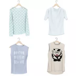 Clothing on Hanger 3 3D model