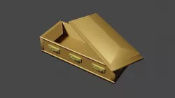 Coffin 3D model