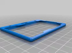 Customized ID Card/Badge holder/armor - horizontal no back pattern
