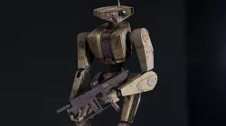 Cyberpunk Robot 3D model