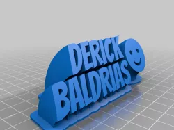 Derick Nameplate