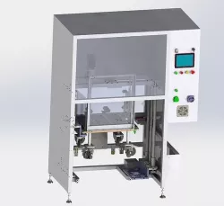 Elevator type loading and unloading equipment 3D model