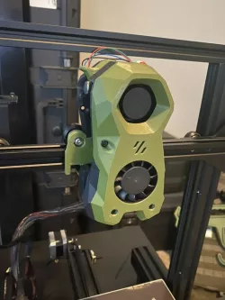 Ender 3 X-Carriage for Voron StealthBurner Clockworks2 Mount