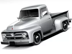 Ford F1 1955 3D model