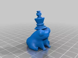 Fred The Frog BUTT he's a chess set