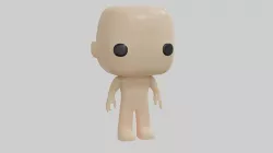 Funko Pop base  3D model
