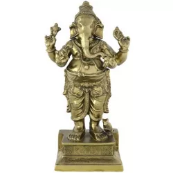 Ganesha Metal Statue Low-poly 3D model