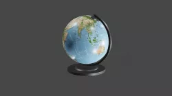  Globe 3D model
