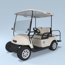 Fishing Cart to Golf Cart Attachment by Robert, Download free STL model