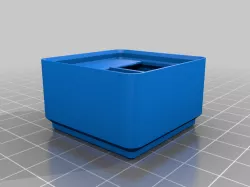 Gridfinity 1x1x3 - 2 chamber