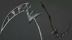 Grim Reaper Scythe 3D model