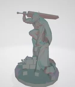 GUTS form berserk  3D model