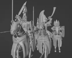 High Elf Silver helms