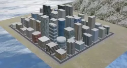 Huge city pleroma 3D model
