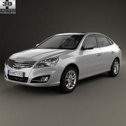 Hyundai Elantra Yue Dong 2011 3D model