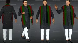 Imran Khan with Animation 3D model