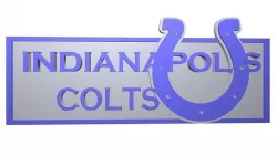 Indianapolis Colts banner 3 3D model