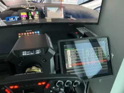 iPad 2 sim racing rig case mount for 8040 profiles