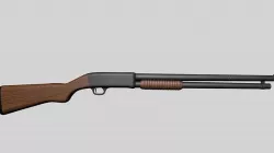 Ithaca Model 37 Shotgun 3D model