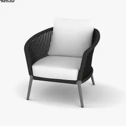 Janus Et Cie Knot Lounge chair 3D model