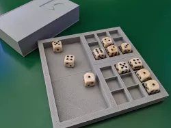 Knucklebones Dice Board - Cult of the Lamb