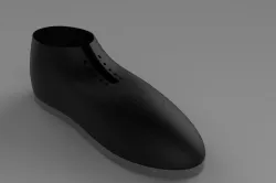 Lather Shoes  3D model