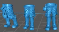 LKM Mercia Revised Spearmen Legs-Standing/Defensive