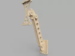 Microsoft Surface Wall mount (CNC cut)
