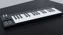 Midi Keyboard 3D model