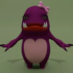 Monster Sweetie Amanda  3D model