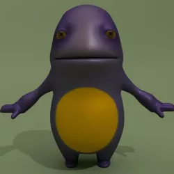 Monster Sweetie Robert 3D model