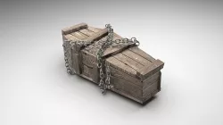 Mummy Coffin 3D model