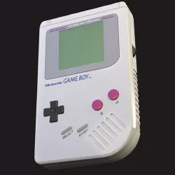 Nintendo Gameboy Retro  3D model Low-poly 3D model