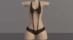 One Piece Lingerie 3D model