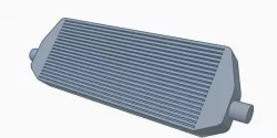 One tenth scale Large Scale RC Intercooler 3D model