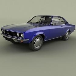 Opel Manta B M400 Mantzel Evolution Boissons Publicité orange 1/43 tout monté-TW112M-5
