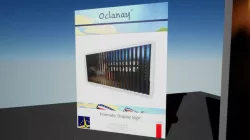 Prismatic 3-View Display Signage Low-poly 3D model