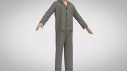 Pyjama Sleepwear 3D model