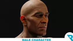 Realistic Male Character - Mr Hart 3D model