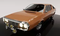 Renault 17 3D model