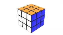 Rubiks Cube With Solving Animation 3D model