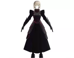 Saber Alter 3D model