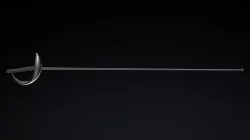 Sabre Sword Realistic Low-poly 3D model