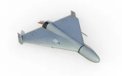 Shahed-136 Kamikaze Drone Geranium-2 Low-poly 3D model