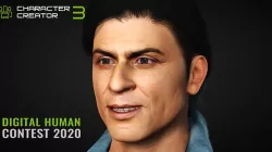 Sharhukh Khan 3d Digital Double 3D model
