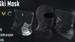 Ski Mask 3D model