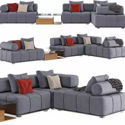 Sofa Thomas 3D model