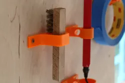 spark plug cleaning brush wall mount