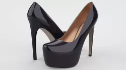 Stiletto Platform High Heels 3D model