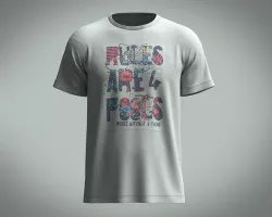 T-Shirt RULES 3D model